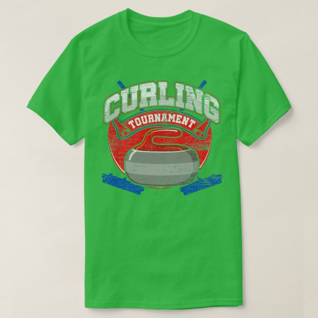 Vintersport för kurning 3 t shirt (Design framsida)
