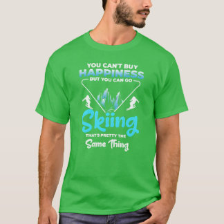 Vintersport Semester Snowboard roliga vänner T Shirt