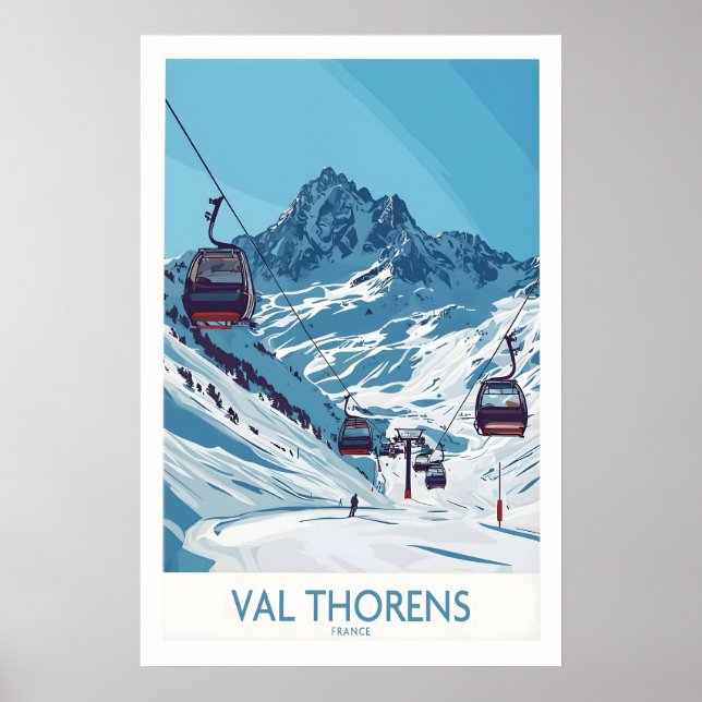 Vintersportaffisch 1 poster (Framsidan)