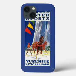 Vintersportar på Yosemite PosterYosemite, CA