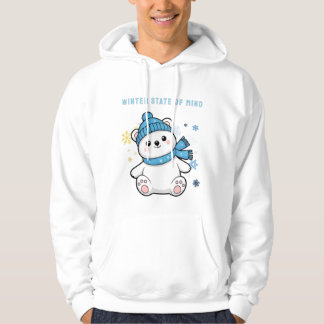 Vinterstämning - Kall lugn utgåva Hoodie