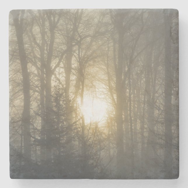 Vinterstämning Stenunderlägg (Framsidan)