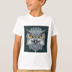 Vinterstat Snö Uggla T Shirt