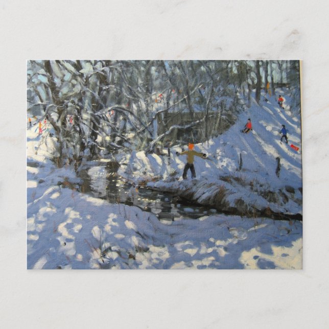 Vinterström Derbyshire Vykort (Framsida)