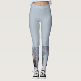 Vintertågdamasker Leggings