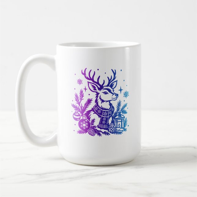 Vintertema  kaffemugg (Vänster)