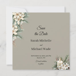 Vintertemer Spara datum Inbjudan