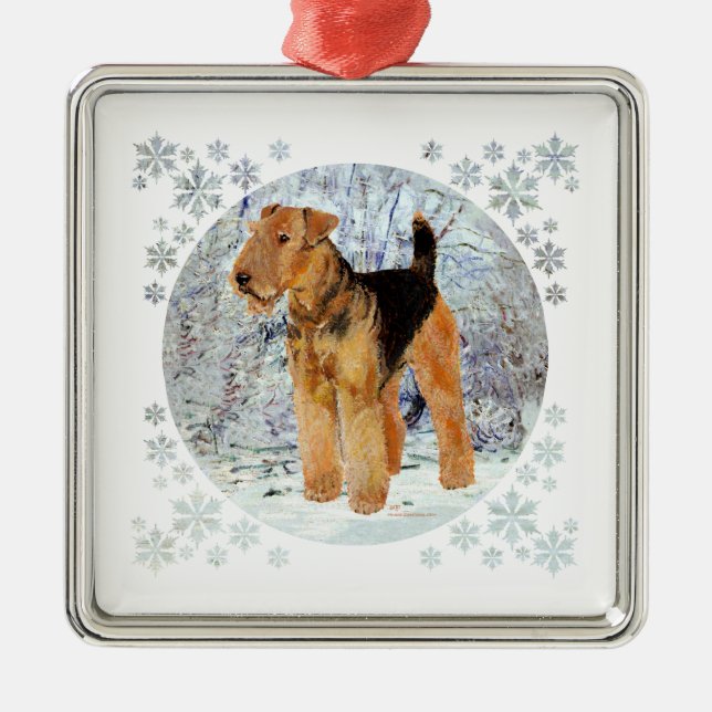 Vintertid Julgransprydnad Metall (Framsidan)