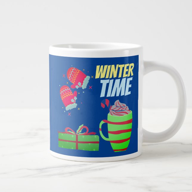 Vintertid Jumbo Mugg (Höger)