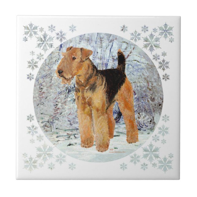 Vintertid Kakelplatta (Framsidan)