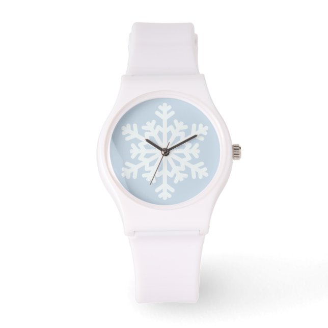 Vintertid! Snowflake Armbandsur (Framsida)