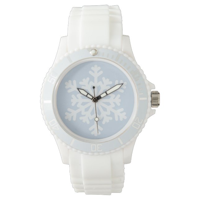 Vintertid! Snowflake Armbandsur (Framsida)