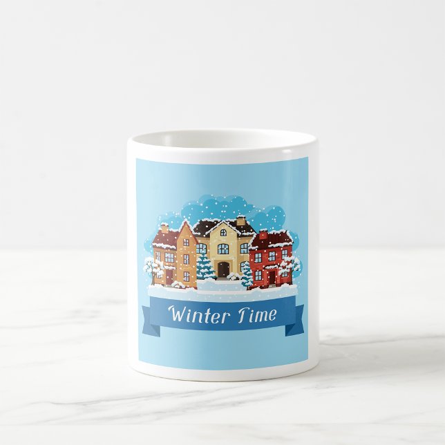 Vintertidsinställning Kaffemugg (Skapare uppladdad)