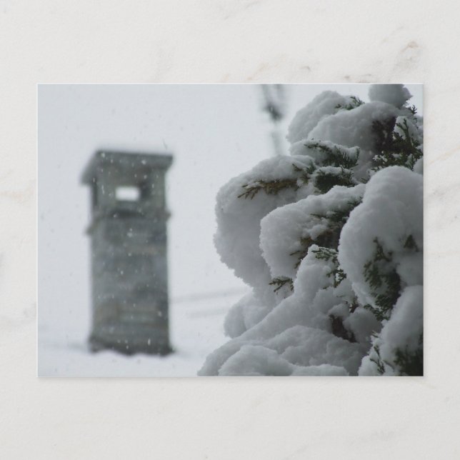 Vintertidvykort Vykort (Framsida)