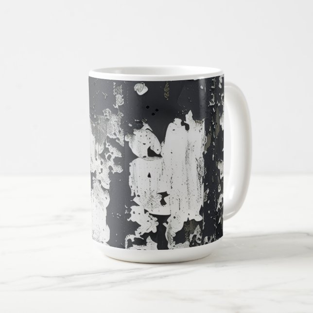 Vinterträd Kamouflage Kaffemugg (Framsida höger)