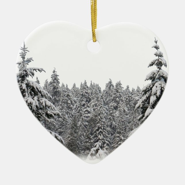 Vinterträd Ornament Personlig Vinterdekor (Framsidan)