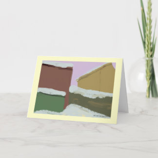 Vinterträdgård Helgkort