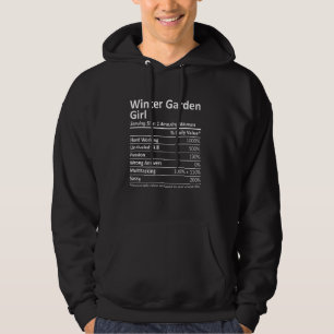 Vinterträdgårdsflicka Fl Florida Stad Hem Rötter Hoodie