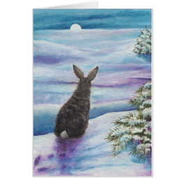 Vinterunderkaniner vid det BiHrLe kortet OBS Kort