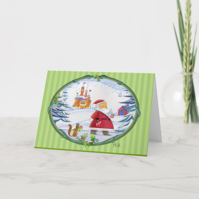 Vinterunderland Helgkort (Framsida)