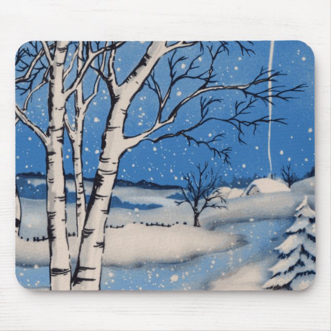 Vinterunderland Mousepad Musmatta (Framsidan)