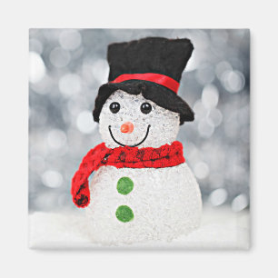 Vinterunderlandsnögubbe Magnet
