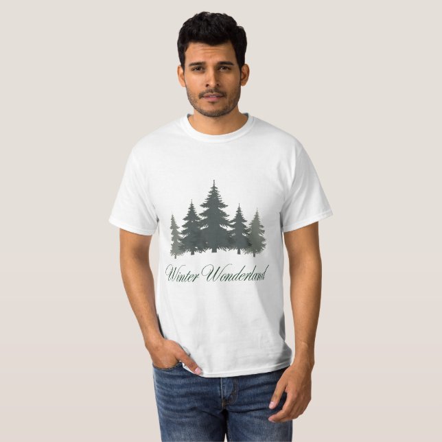 Vinterundret Herr T-Shirt (Hel framsida)