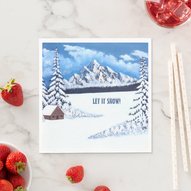 Vinterundret Pappersservett (Insitu)