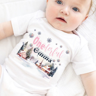 Vinterundret Rosa Underbart T Shirt