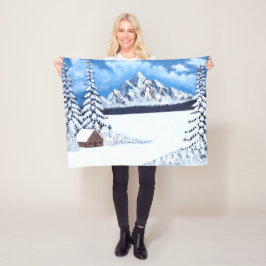 Vinterundrets filt av fleece