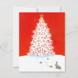 Vinterundrets höstlov julhare av Bihrle Julkort