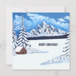 Vintervacker Kort för Högtider