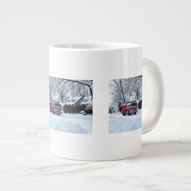 Vinterväder Jumbo Mugg (Framsida höger)