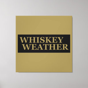 Vinterväder roliga dricksalternativ canvastryck