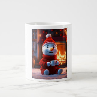 Vintervåg - Mysigt Mugg design med Snöflingor Jumbo Mugg