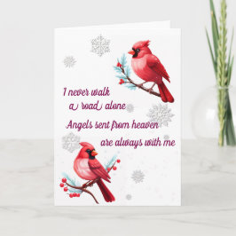 Vintervägens kardinaler från himlen kort