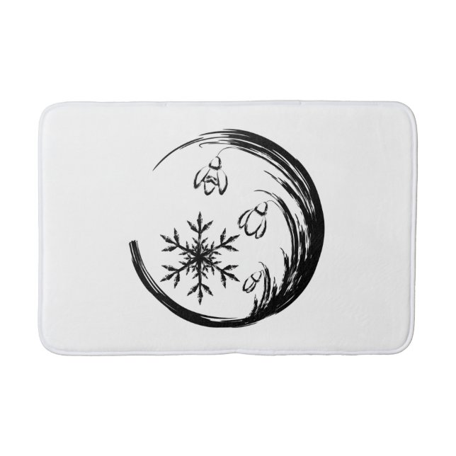 VinterVapensköld Badrumsmatta (Framsidan)