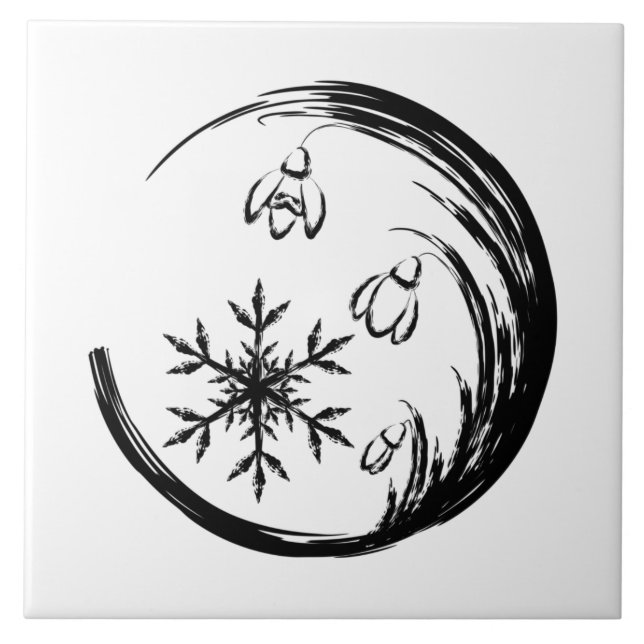 VinterVapensköld Kakelplatta (Framsidan)