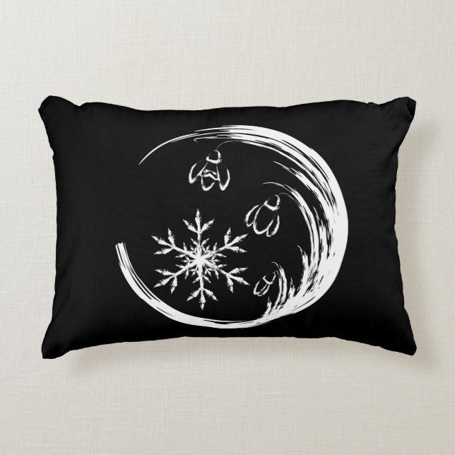 VinterVapensköld Prydnadskudde (Framsidan)