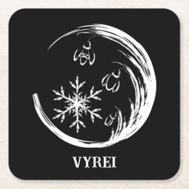 VinterVapensköld Underlägg Papper Kvadrat