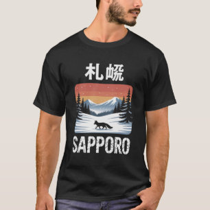 Vintervarg från Sapporo T Shirt