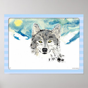 Vintervarg Poster
