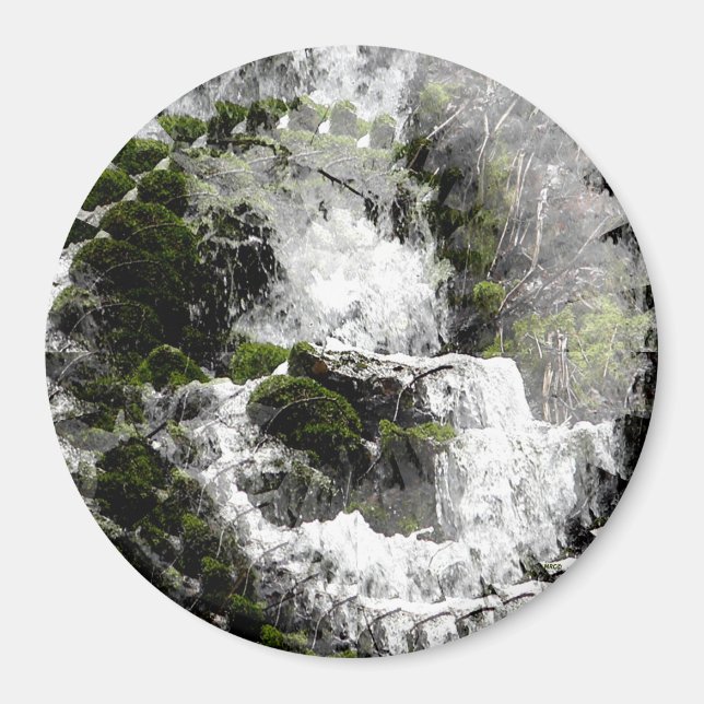 Vintervattenfall...... Magnet (Framsidan)