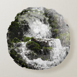 Vintervattenfall..... Rund Kudde