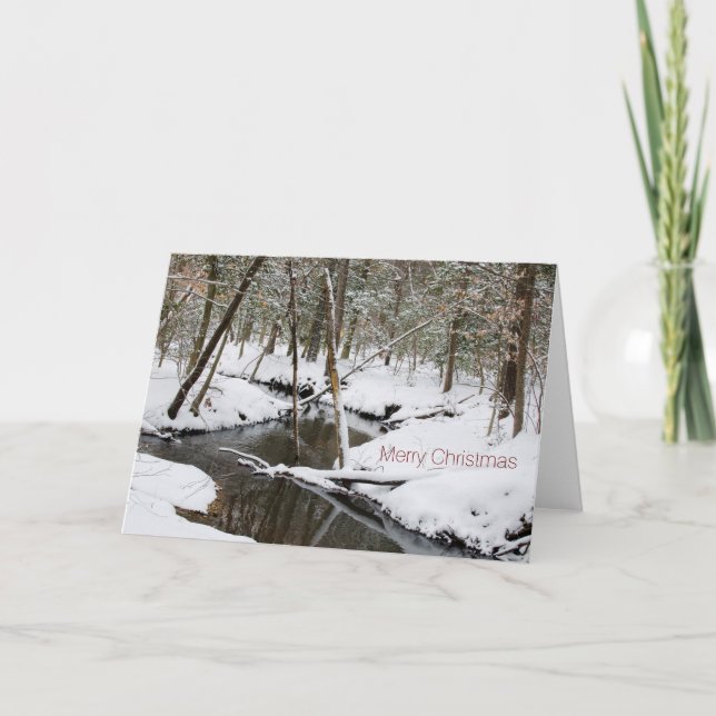 Vinterveckans julkort helgkort (Framsida)