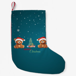 vintervilt i Santa Julgran Liten Julstrumpa