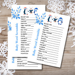 Vinterviltpingvin från baby Ord, polar med 