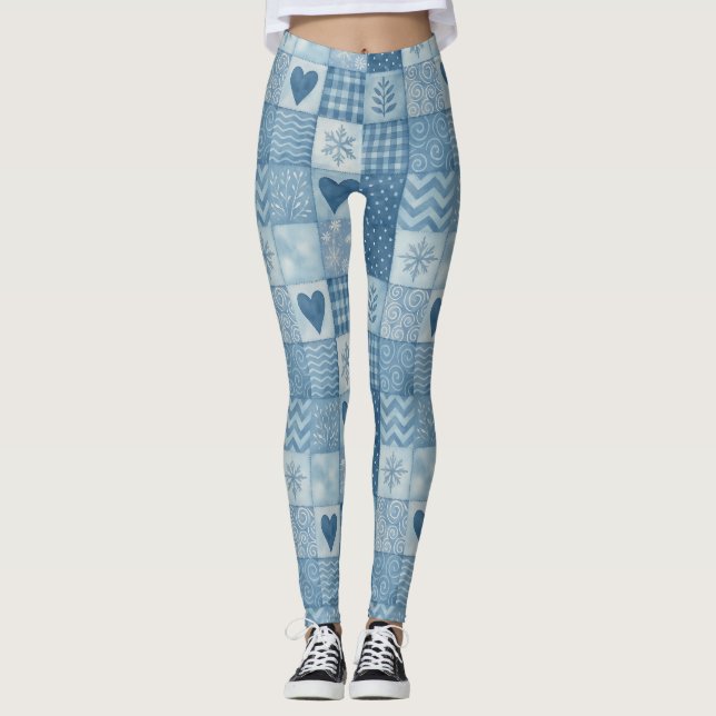 Vinterviskare Leggings (Framsida)