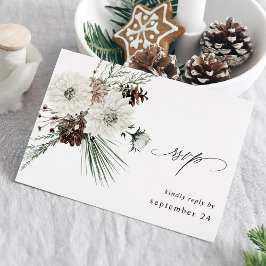 Vintervit Blommigt och Gräs w OSA av måltid