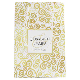 Vintervit och Bröllop i Guld, Chic med lyxfärg